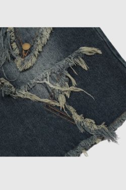 Style Core Aesthetics, New Style Trends Star Patch Embroidered Shorts