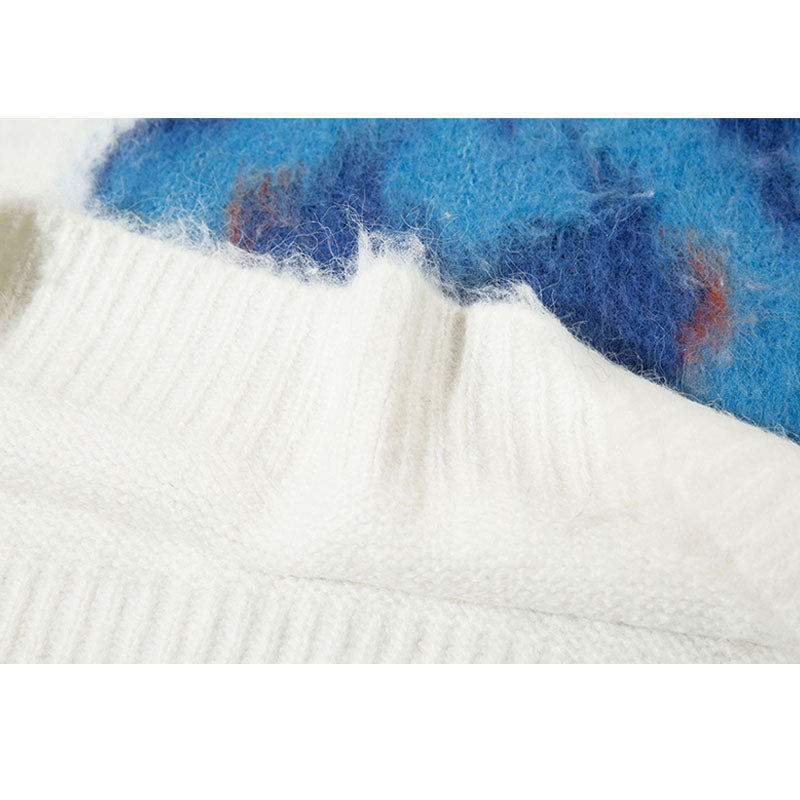 Style Core Aesthetics, New Style Trends Star Pattern Printed Pullover Style Core Aesthetics, New Style Trends Star Pattern Printed Pullover