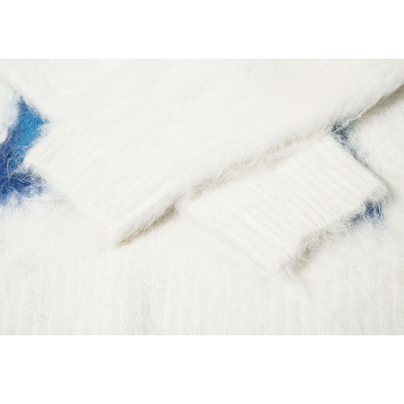 Style Core Aesthetics, New Style Trends Star Pattern Printed Pullover Style Core Aesthetics, New Style Trends Star Pattern Printed Pullover