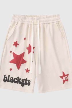Style Core Aesthetics, New Style Trends Star Print Shorts