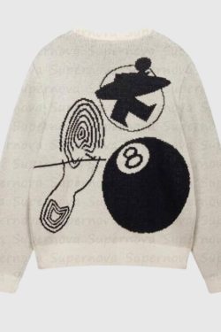 Style Core Aesthetics, New Style Trends Street Chic Artistic Sweater