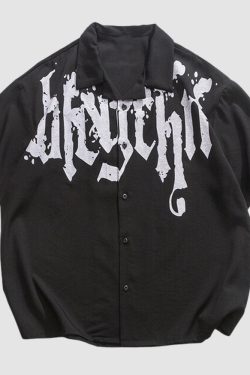 Style Core Aesthetics, New Style Trends Street Contrast Shirts