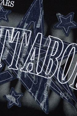 Style Core Aesthetics, New Style Trends Street Star Patch Tee