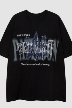 Style Core Aesthetics, New Style Trends Street Star Patch Tee