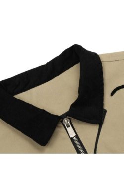 Style Core Aesthetics, New Style Trends Streetwear Spider Embroidered Jacket