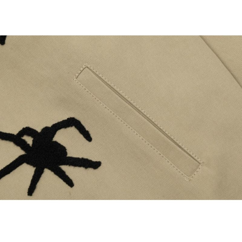 Style Core Aesthetics, New Style Trends Streetwear Spider Embroidered Jacket Style Core Aesthetics, New Style Trends Streetwear Spider Embroidered Jacket