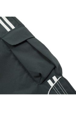 Style Core Aesthetics, New Style Trends Stripe Patchwork Design Pants