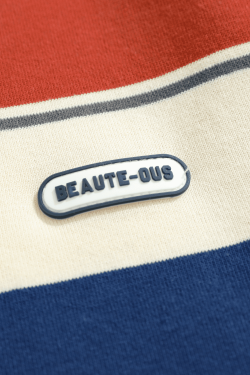 Style Core Aesthetics, New Style Trends Striped Colorblock Cotton T-Shirt