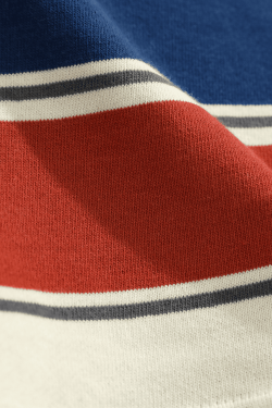 Style Core Aesthetics, New Style Trends Striped Colorblock Cotton T-Shirt