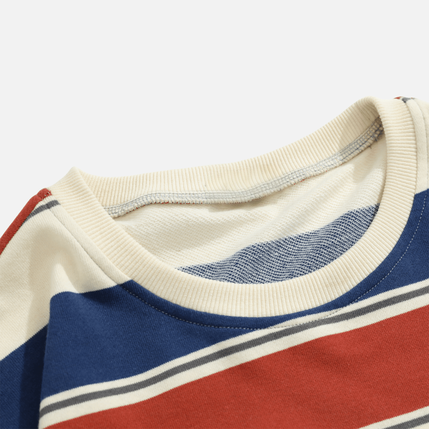 Style Core Aesthetics, New Style Trends Striped Colorblock Cotton T-Shirt Style Core Aesthetics, New Style Trends Striped Colorblock Cotton T-Shirt