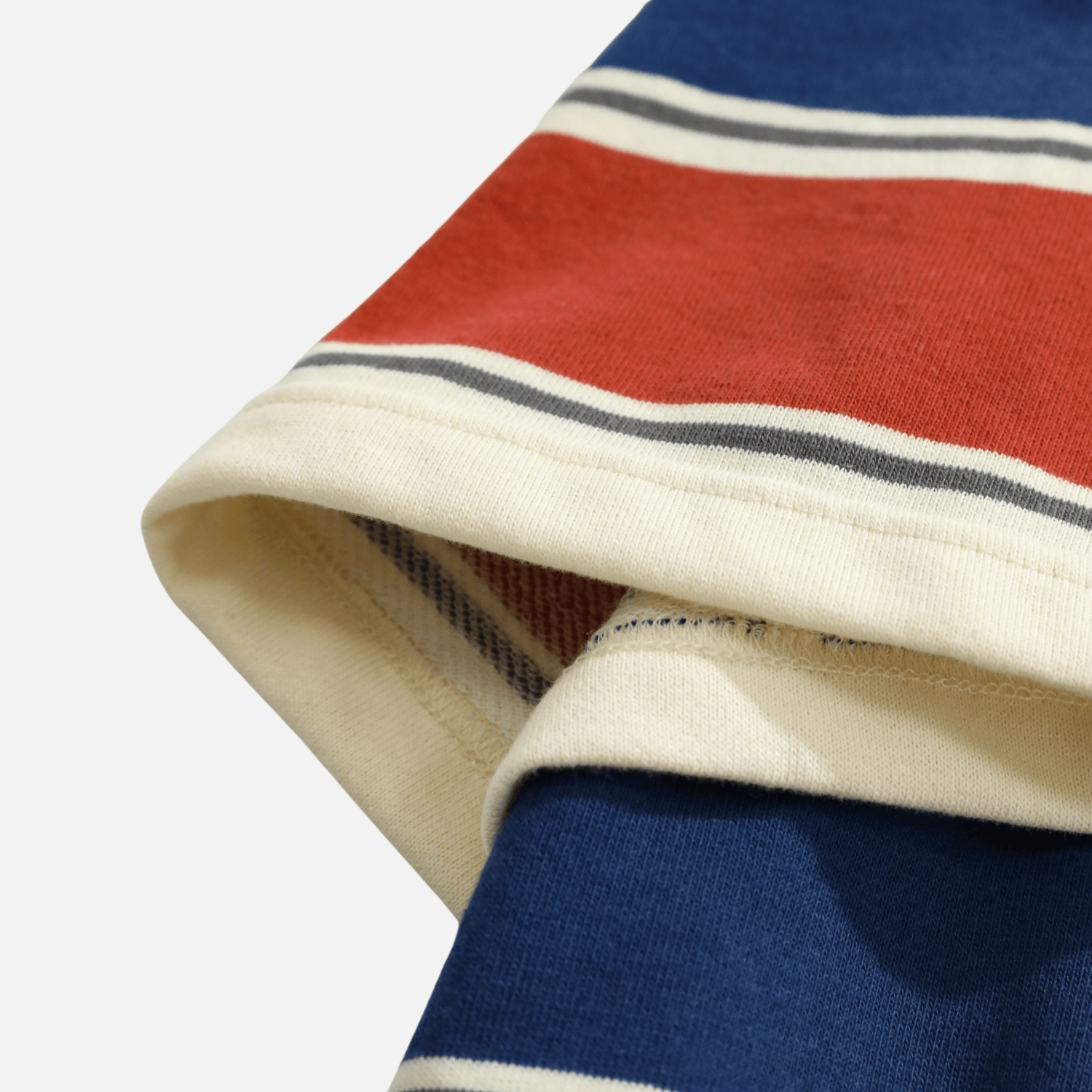 Style Core Aesthetics, New Style Trends Striped Colorblock Cotton T-Shirt Style Core Aesthetics, New Style Trends Striped Colorblock Cotton T-Shirt