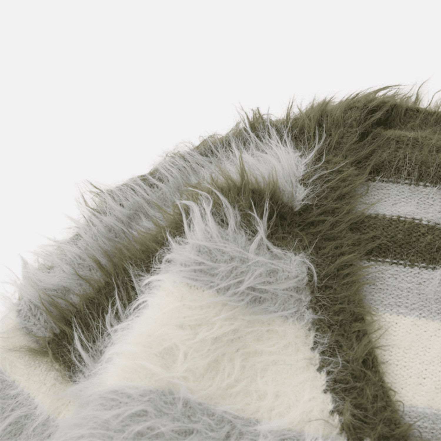 Style Core Aesthetics, New Style Trends Striped Fleece-Lined V-Neck Sweater Style Core Aesthetics, New Style Trends Striped Fleece-Lined V-Neck Sweater