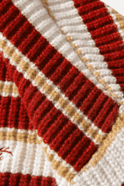 Style Core Aesthetics, New Style Trends Striped Heavy Knit Sweater