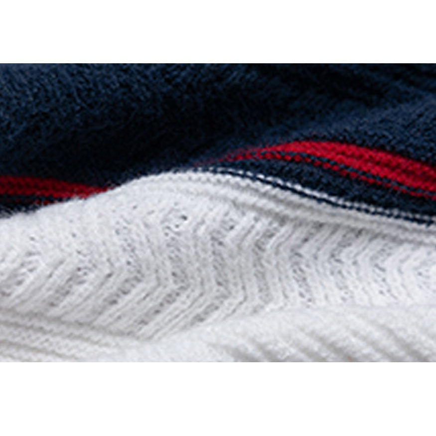 Style Core Aesthetics, New Style Trends Striped Raw Hem Cropped Sweater Style Core Aesthetics, New Style Trends Striped Raw Hem Cropped Sweater