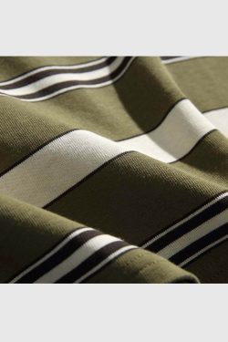 Style Core Aesthetics, New Style Trends Striped Two-Layered Cityboy Sweatshirt