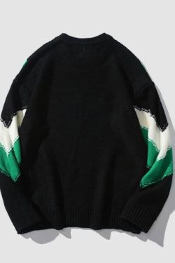 Style Core Aesthetics, New Style Trends Stylish Chevron Striped Sweater