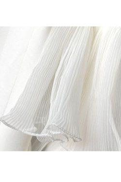 Style Core Aesthetics, New Style Trends Stylish Mesh Ruffle Decor Blazer