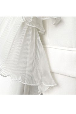 Style Core Aesthetics, New Style Trends Stylish Mesh Ruffle Decor Blazer