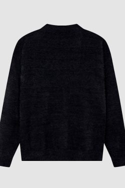 Style Core Aesthetics, New Style Trends Stylish Spider Pattern Sweater