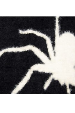 Style Core Aesthetics, New Style Trends Stylish Spider Pattern Sweater