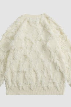 Style Core Aesthetics, New Style Trends Stylish Tassel Knit Sweater