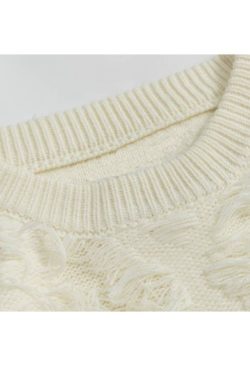 Style Core Aesthetics, New Style Trends Stylish Tassel Knit Sweater