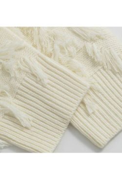 Style Core Aesthetics, New Style Trends Stylish Tassel Knit Sweater