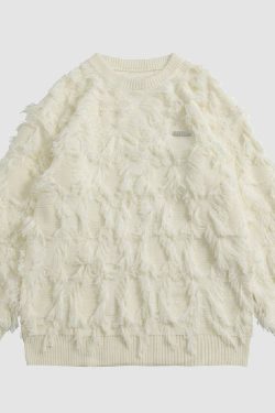 Style Core Aesthetics, New Style Trends Stylish Tassel Knit Sweater