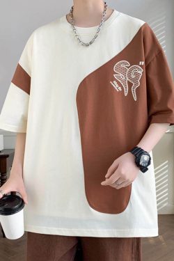 Style Core Aesthetics, New Style Trends Summer Colorblock Tee