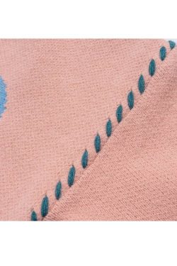 Style Core Aesthetics, New Style Trends Tassel Flower Pattern Sweater