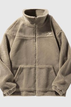 Style Core Aesthetics, New Style Trends Teddy Fleece Coat