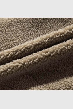 Style Core Aesthetics, New Style Trends Teddy Fleece Zip-Up Coat