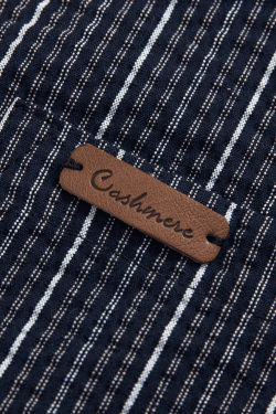 Style Core Aesthetics, New Style Trends Textured Stripe Short-Sleeve Shirt