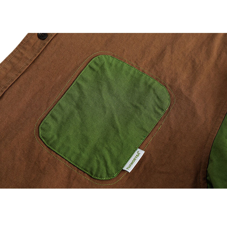 Style Core Aesthetics, New Style Trends Three Colors Patchwork Shirts Style Core Aesthetics, New Style Trends Three Colors Patchwork Shirts