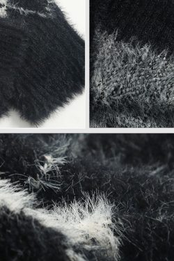 Style Core Aesthetics, New Style Trends Tie + Argyle Pattern Cropped Sweater