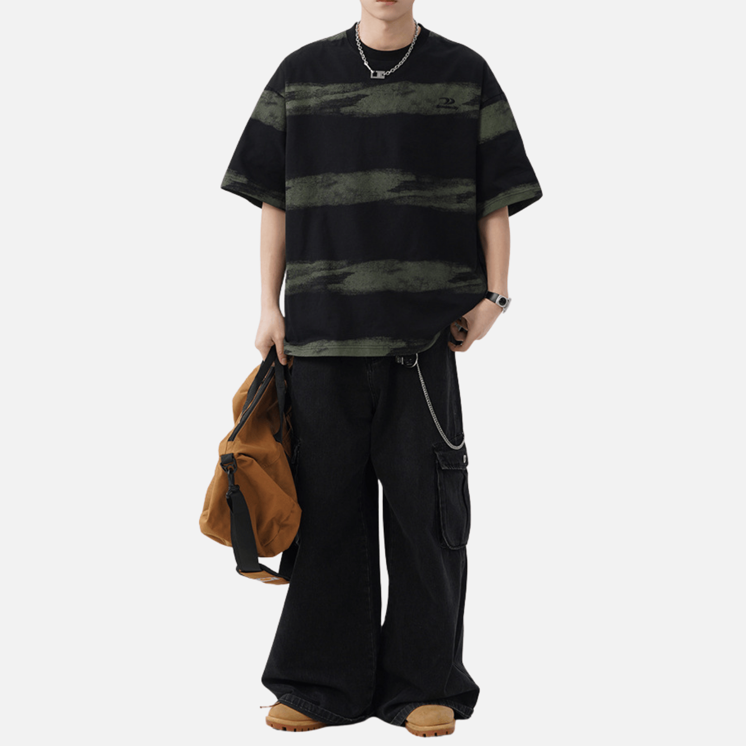 Style Core Aesthetics, New Style Trends Tie-Dye Stripe T-Shirt Style Core Aesthetics, New Style Trends Tie-Dye Stripe T-Shirt