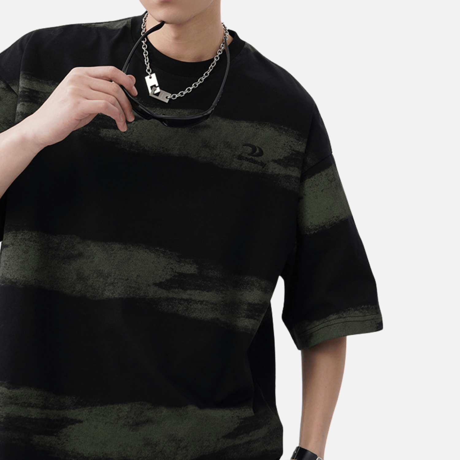 Style Core Aesthetics, New Style Trends Tie-Dye Stripe T-Shirt Style Core Aesthetics, New Style Trends Tie-Dye Stripe T-Shirt