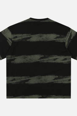 Style Core Aesthetics, New Style Trends Tie-Dye Stripe T-Shirt