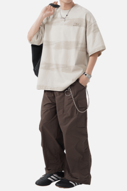 Style Core Aesthetics, New Style Trends Tie-Dye Stripe T-Shirt