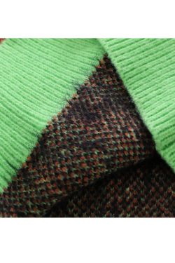 Style Core Aesthetics, New Style Trends Tiger Stripes Knit Sweater