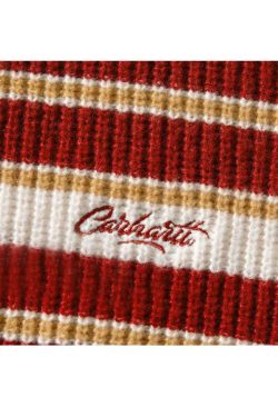 Style Core Aesthetics, New Style Trends Timeless Hues Patchwork Stripe Knit Pullover