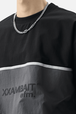 Style Core Aesthetics, New Style Trends Tricolor Stripe Patchwork Sweatshirt