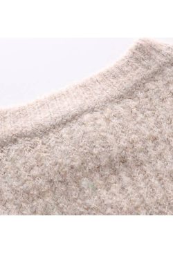 Style Core Aesthetics, New Style Trends Tulip Embroidery Cardigan Sweater