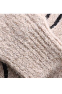 Style Core Aesthetics, New Style Trends Tulip Embroidery Cardigan Sweater