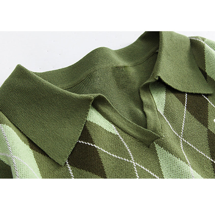 Style Core Aesthetics, New Style Trends Turndown Collar Butterfly Embroidery Cropped Sweater Style Core Aesthetics, New Style Trends Turndown Collar Butterfly Embroidery Cropped Sweater