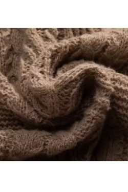 Style Core Aesthetics, New Style Trends Twist Embroidered Knit Pullover