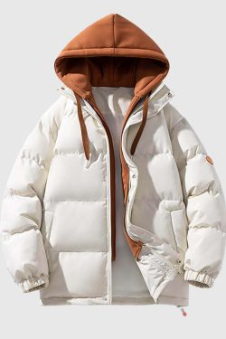 Style Core Aesthetics, New Style Trends Two-in-One Hooded Puffer Coat