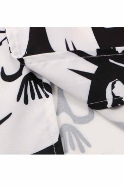 Style Core Aesthetics, New Style Trends Two Piece Abstract Figure Painting Shirt + Shorts