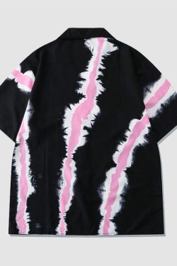 Style Core Aesthetics, New Style Trends Two Piece Butterfly Print Shirt + Shorts