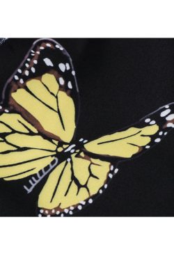 Style Core Aesthetics, New Style Trends Two Piece Butterfly Print Shirt + Shorts